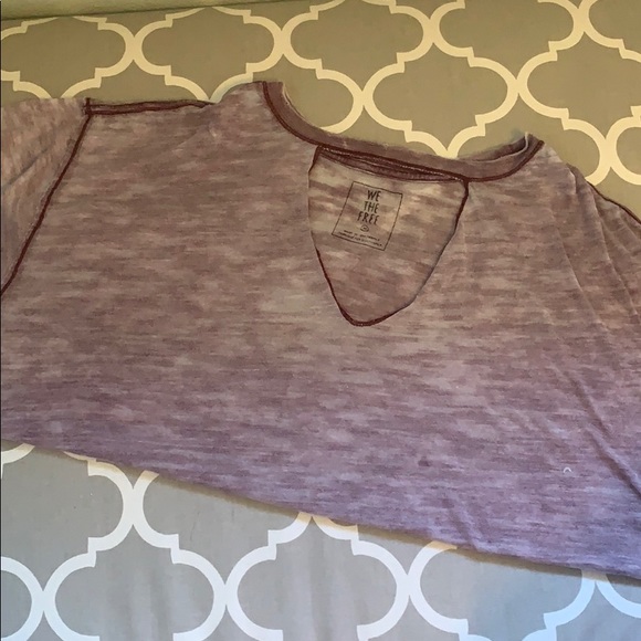 Free people distressed top - Picture 2 of 2